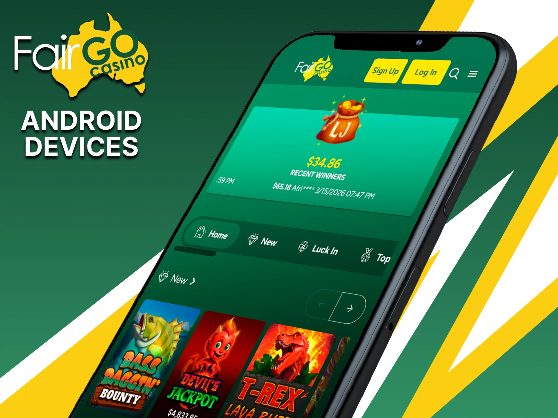 Install the Fairgo app for Android.