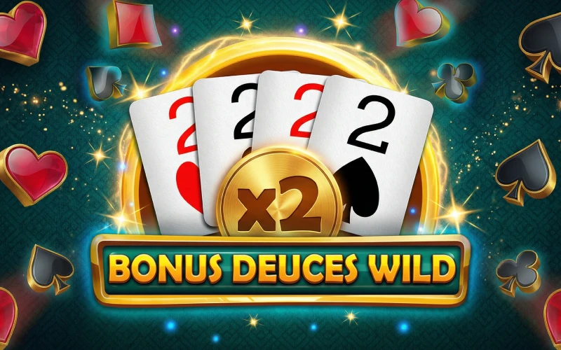 Wild card poker with extra bonuses for specific hands.