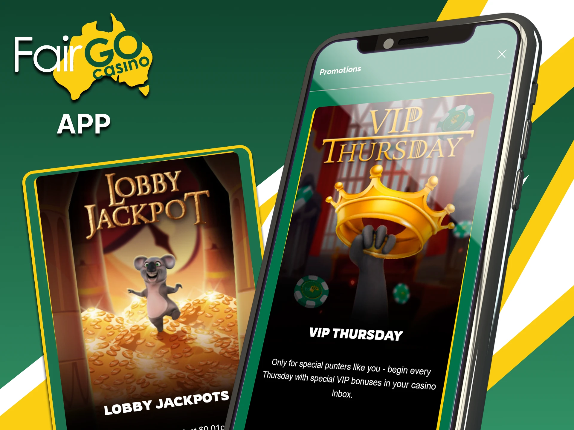 Get bonuses in the Fairgo app.