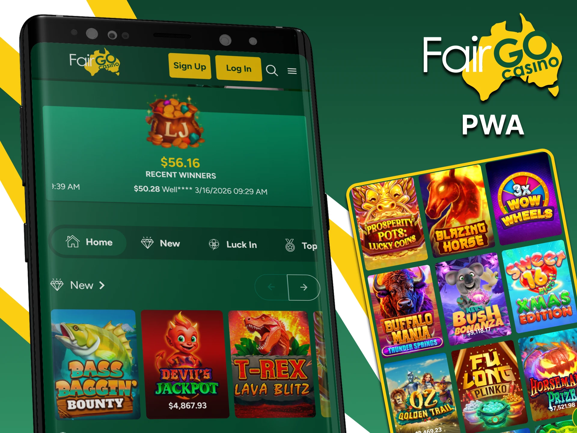 Visit the mobile version of the Fairgo website.