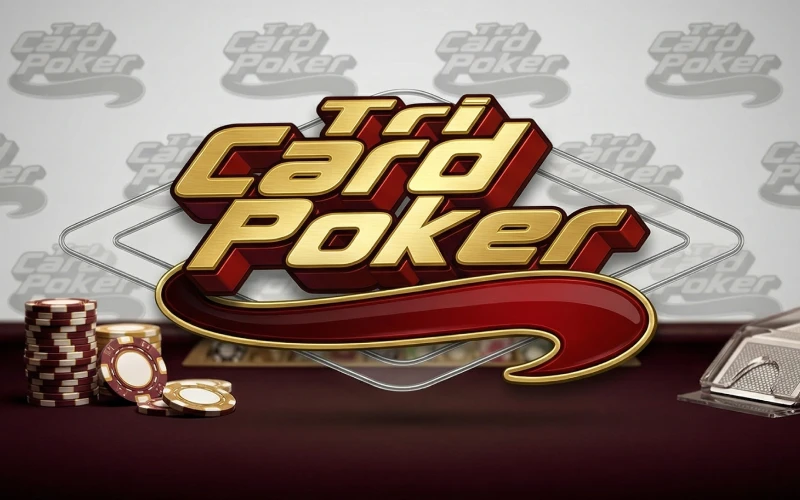 Fast action three-card poker with bonus payout options.